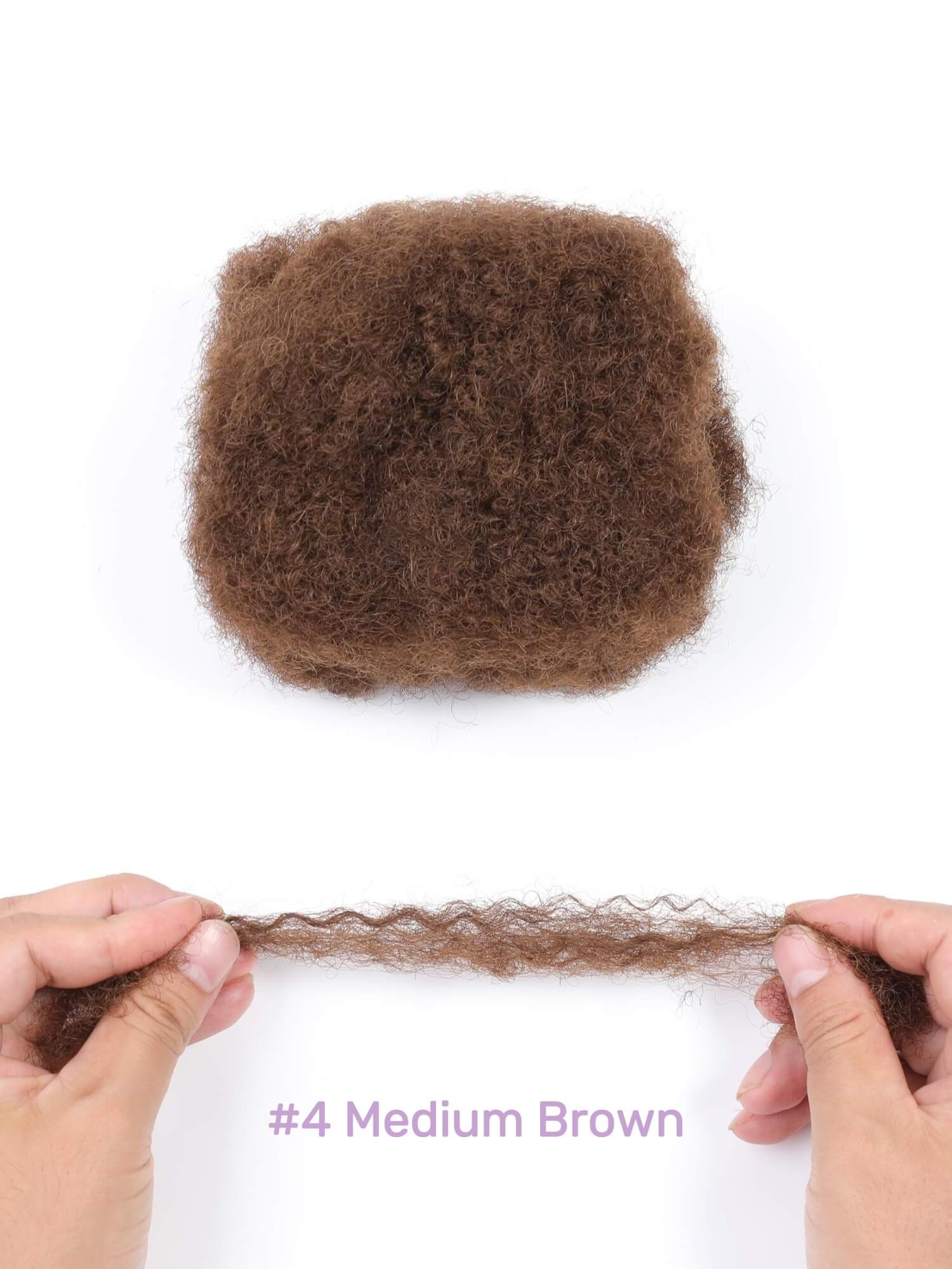 Afro Kinky Bulk 100% Human Hair for Dreadlocks, Loc Repair, Twists, Braids 30g per Pack - Image 10
