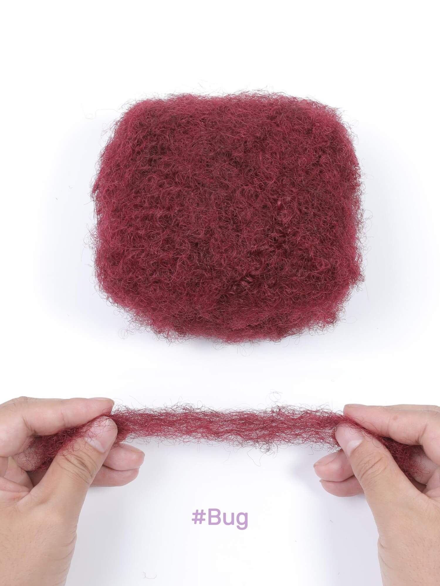 Afro Kinky Bulk 100% Human Hair for Dreadlocks, Loc Repair, Twists, Braids 30g per Pack - Image 6