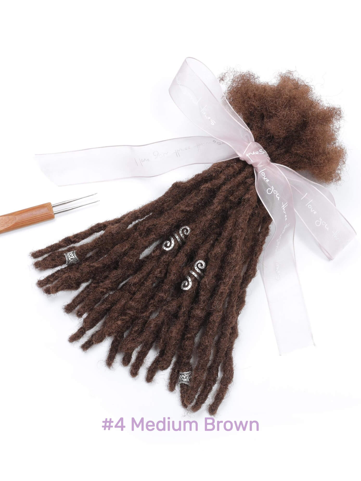 70 Locs Bundle Anwi Textured Interlocked Human Hair Loc Extensions - Colors Available - Image 9