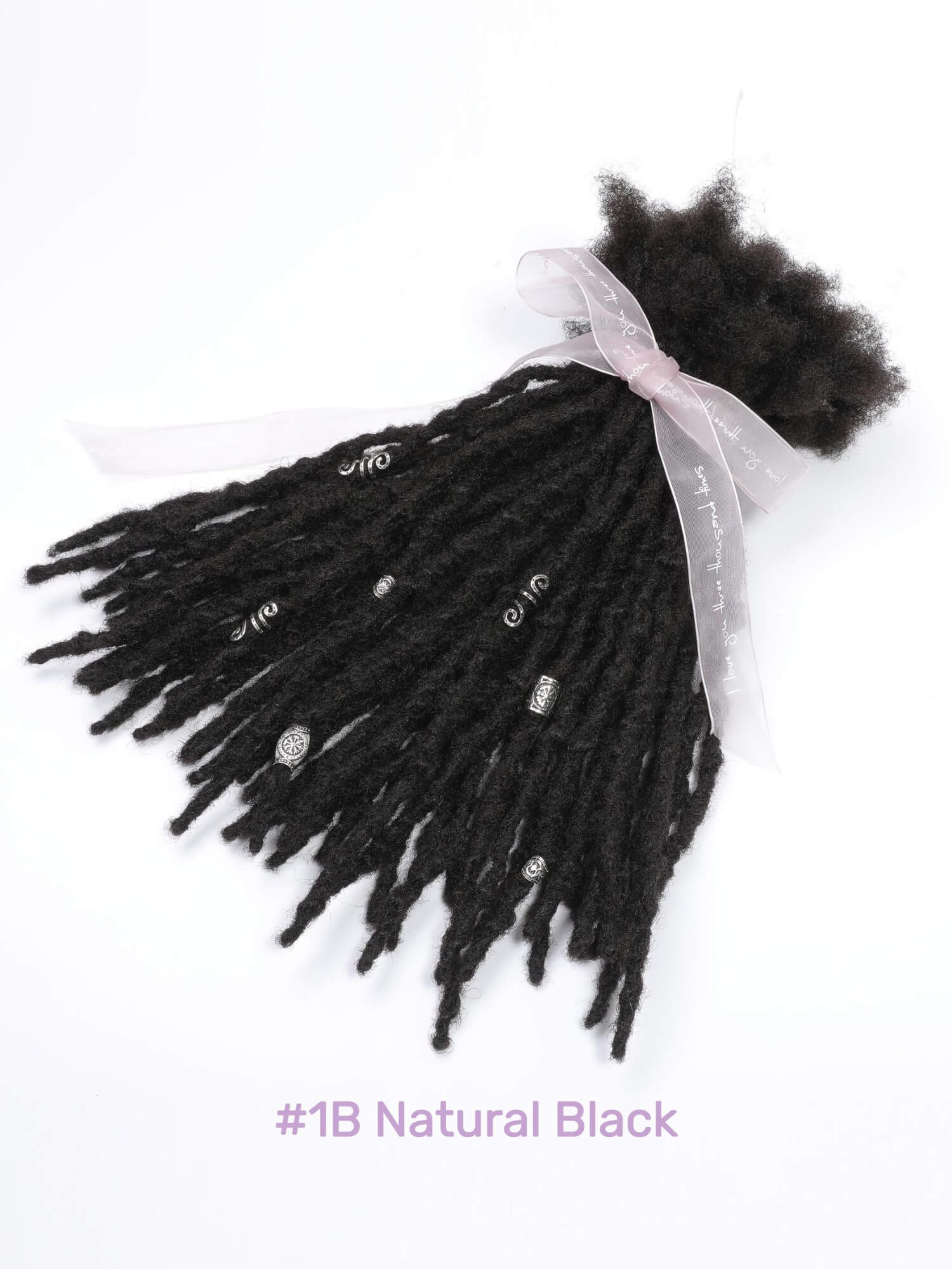 70 Locs Bundle - Anwi Textured Interlocked Human Hair Loc Extensions - Image 9