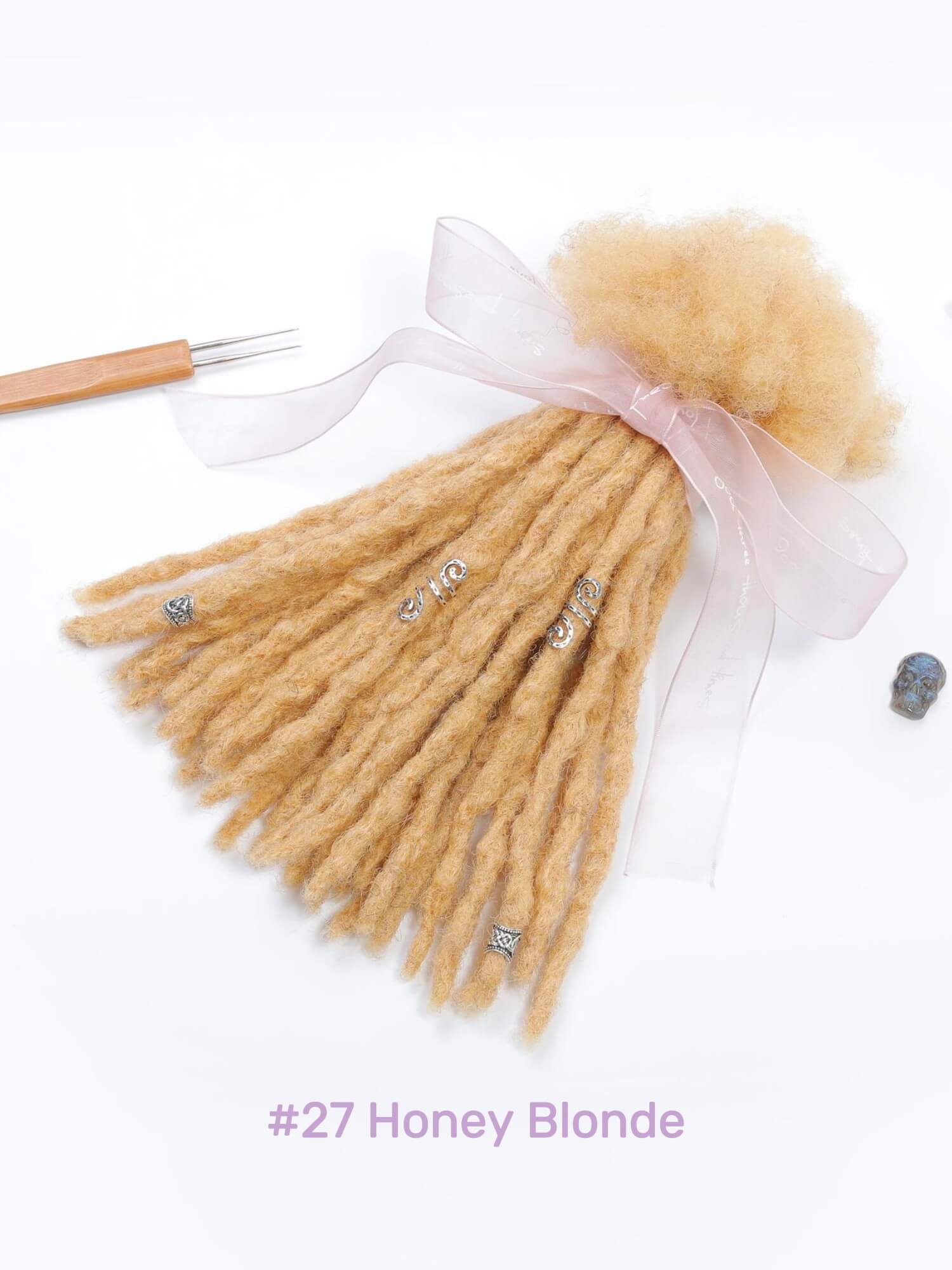 70 Locs Bundle Anwi Textured Interlocked Human Hair Loc Extensions - Colors Available - Image 12