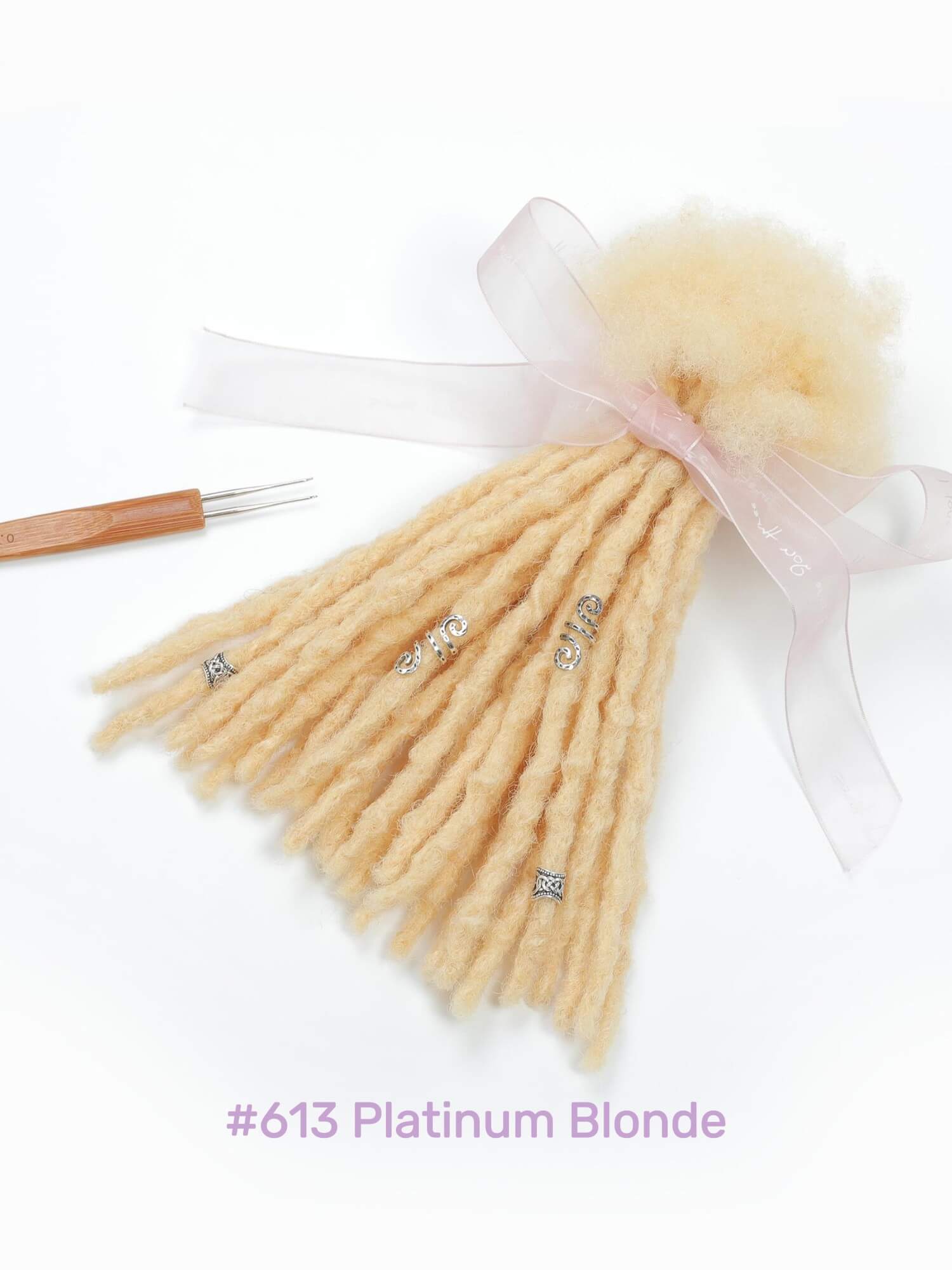 70 Locs Bundle Anwi Textured Interlocked Human Hair Loc Extensions - Colors Available - Image 8