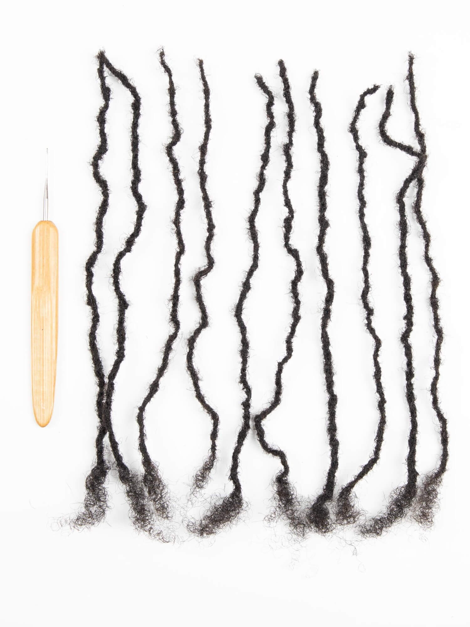 Anwi Textured Micro Loc Extensions 0.2cm Size Closed Ends - Image 8