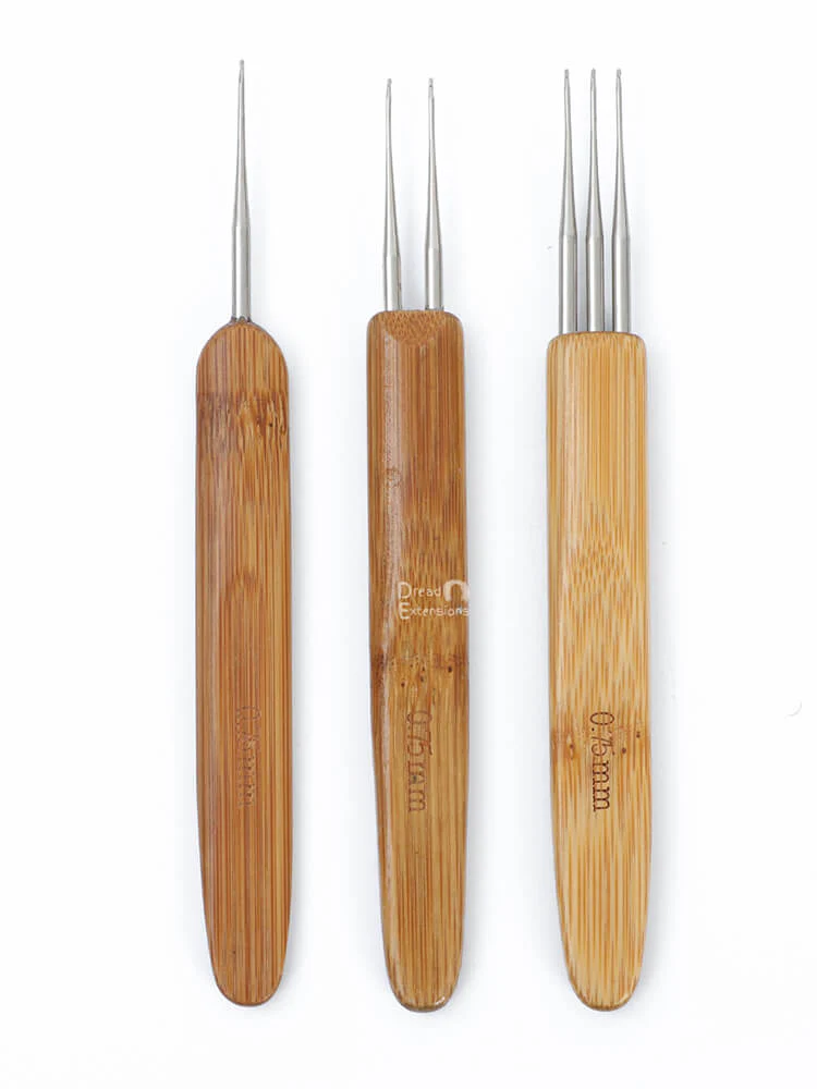 Dreadlock Needle 3 Set 0.75mm (1 Hook 2 Hooks 3 Hooks) - Image 3