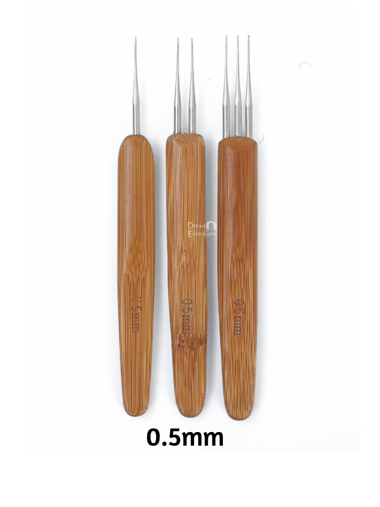 Dreadlock Needle 6 Set  (1 Hook 2 Hooks 3 Hooks) - Image 3