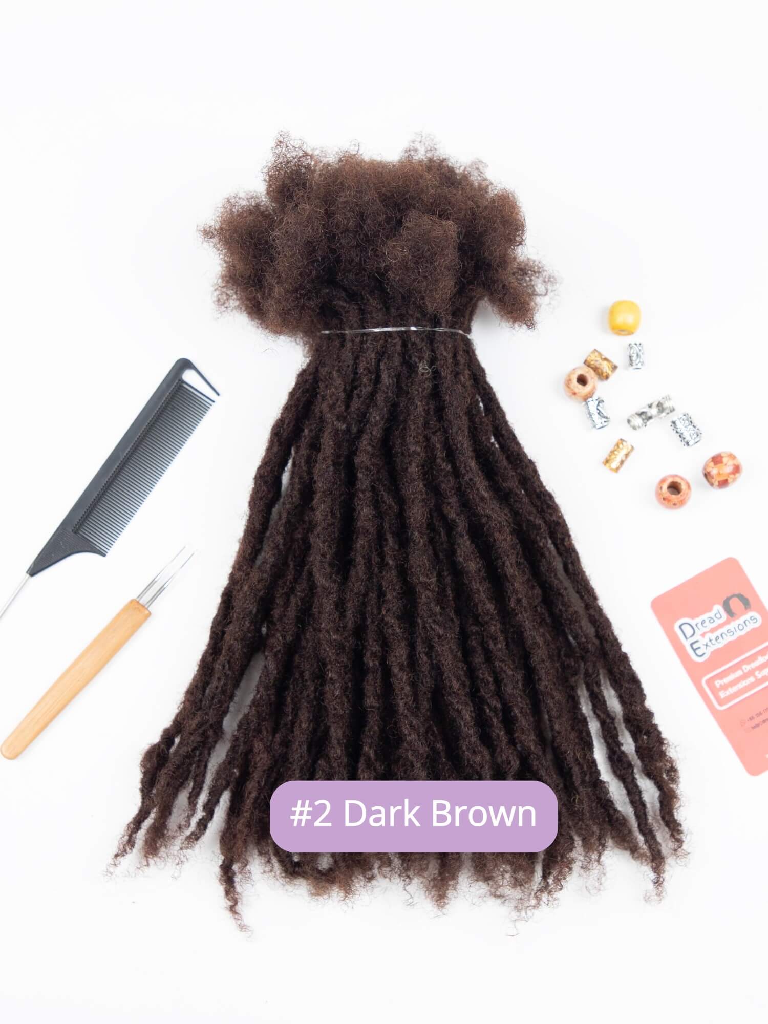 70 Locs Bundle Human Hair Coil Tips Anwi Textured Loc Extensions - Image 4