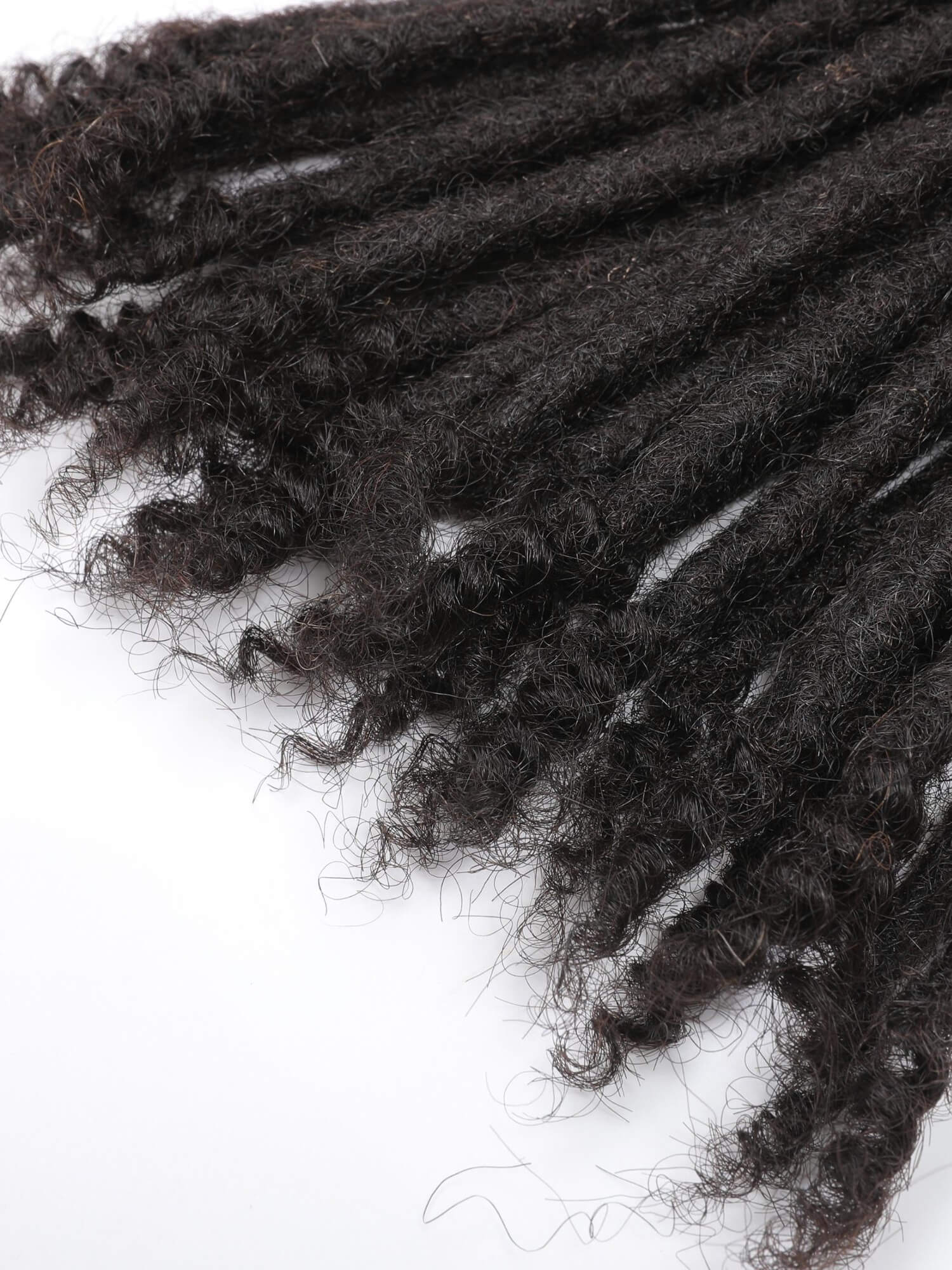 70 Locs Bundle - Human Hair Loc Extensions With Curly Ends - Image 8