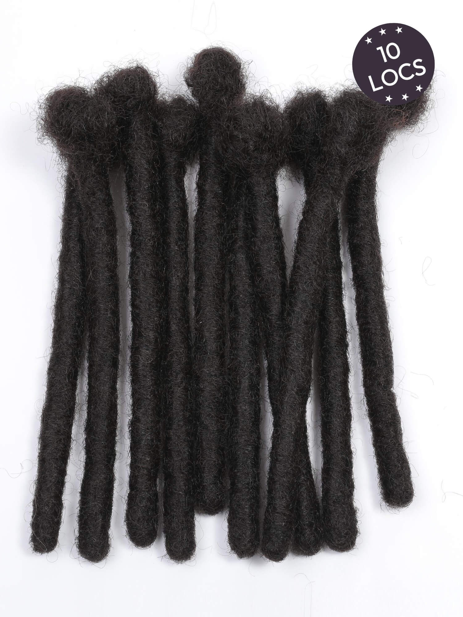 Large Size Standard Human Hair Loc Extensions 1.0cm/1.2cm/1.5cm Thickness - Image 7