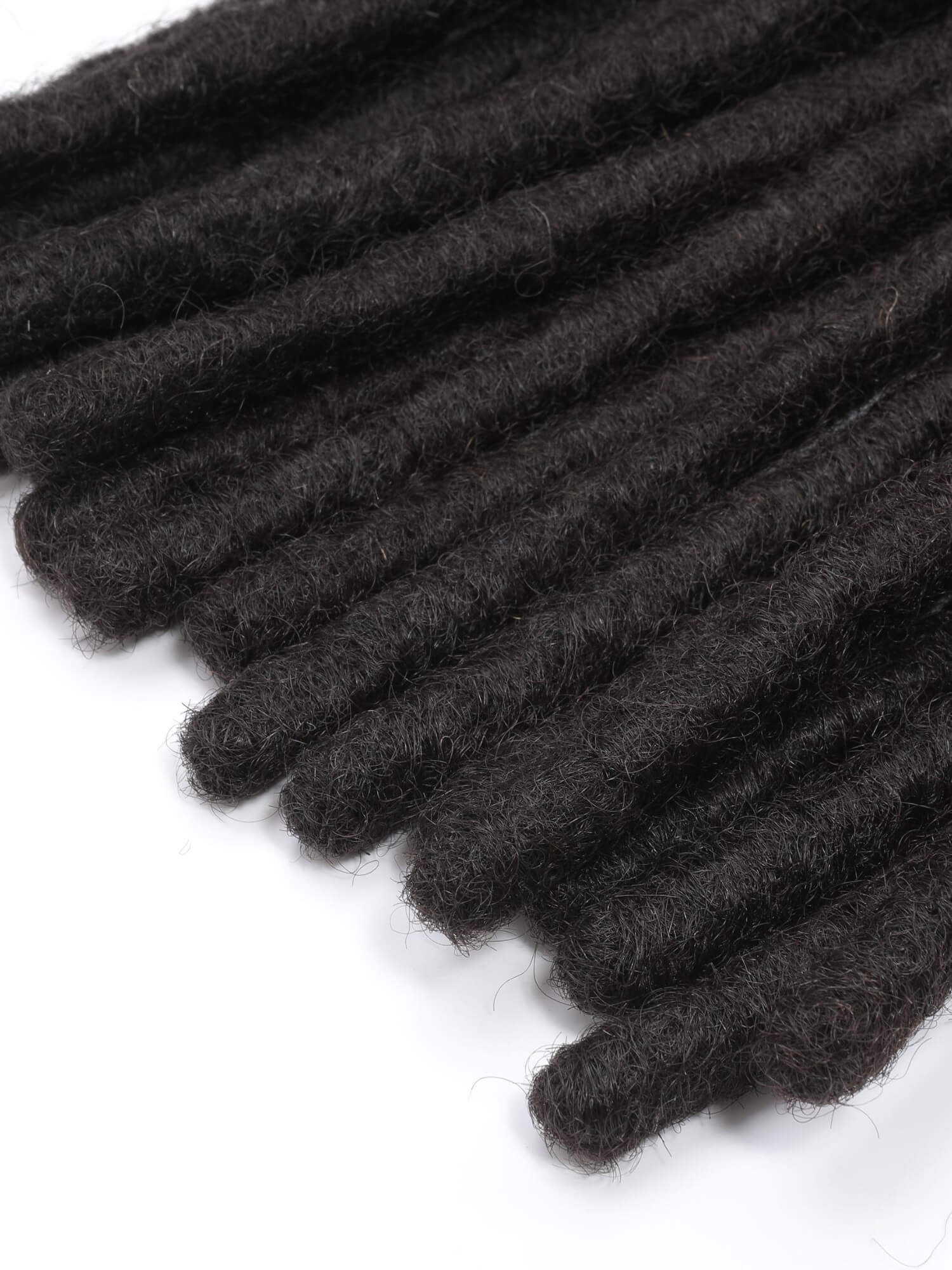 Large Size Standard Human Hair Loc Extensions 1.0cm/1.2cm/1.5cm Thickness - Image 9