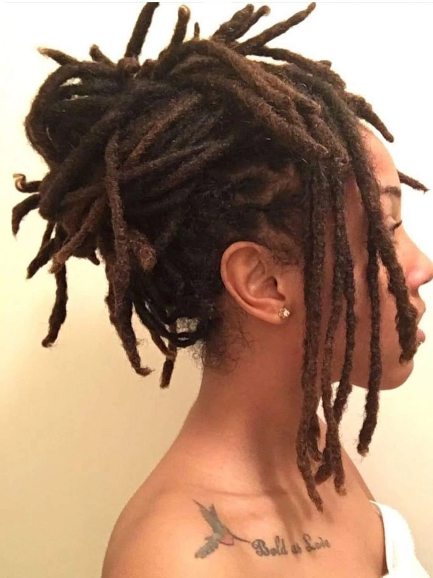 70 Locs Bundle Anwi Textured Interlocked Human Hair Loc Extensions - Colors Available - Image 5