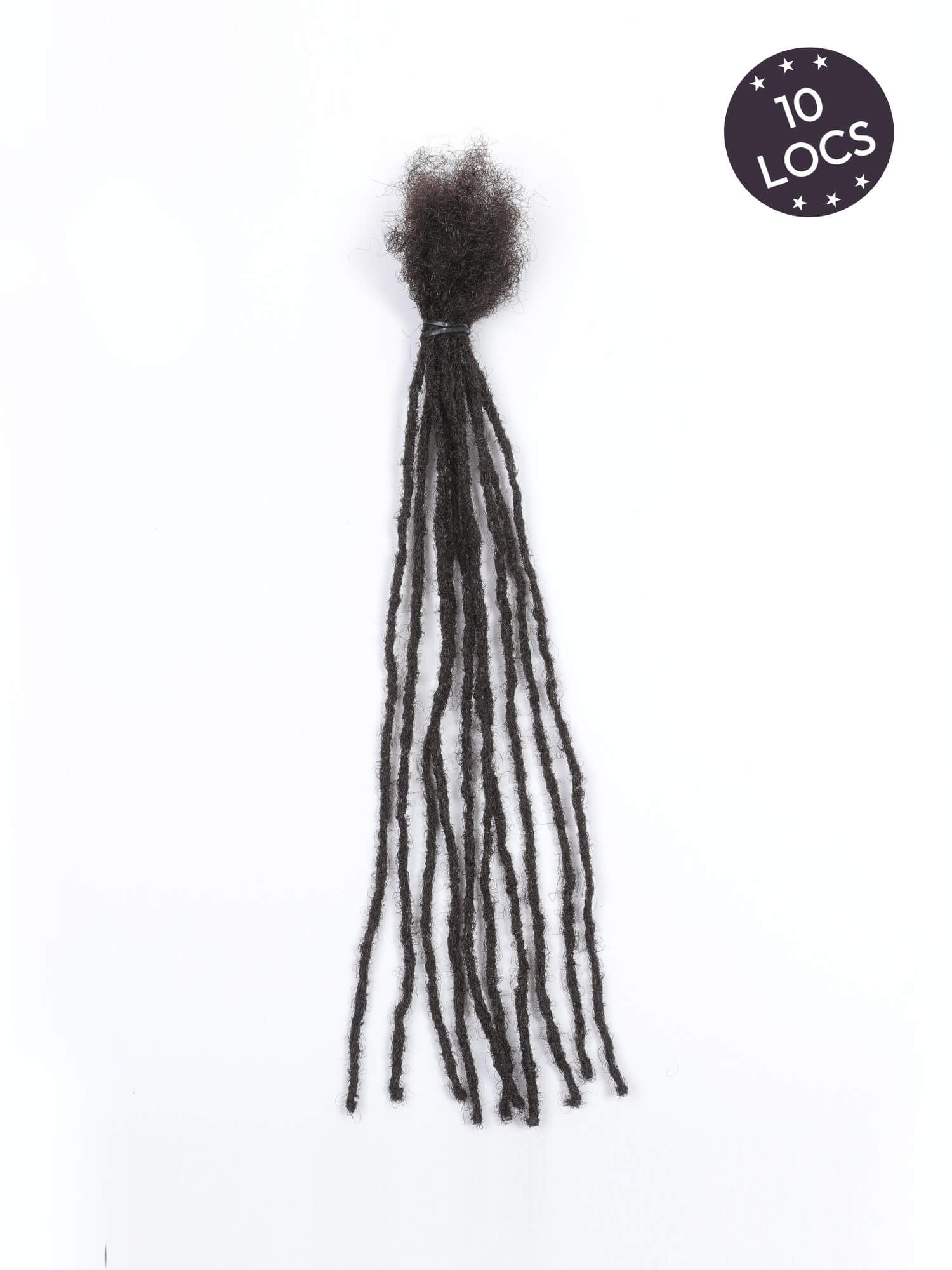 Handmade Micro Locs Extensions Human Hair 0.2cm Thickness Sister Locs - Image 8