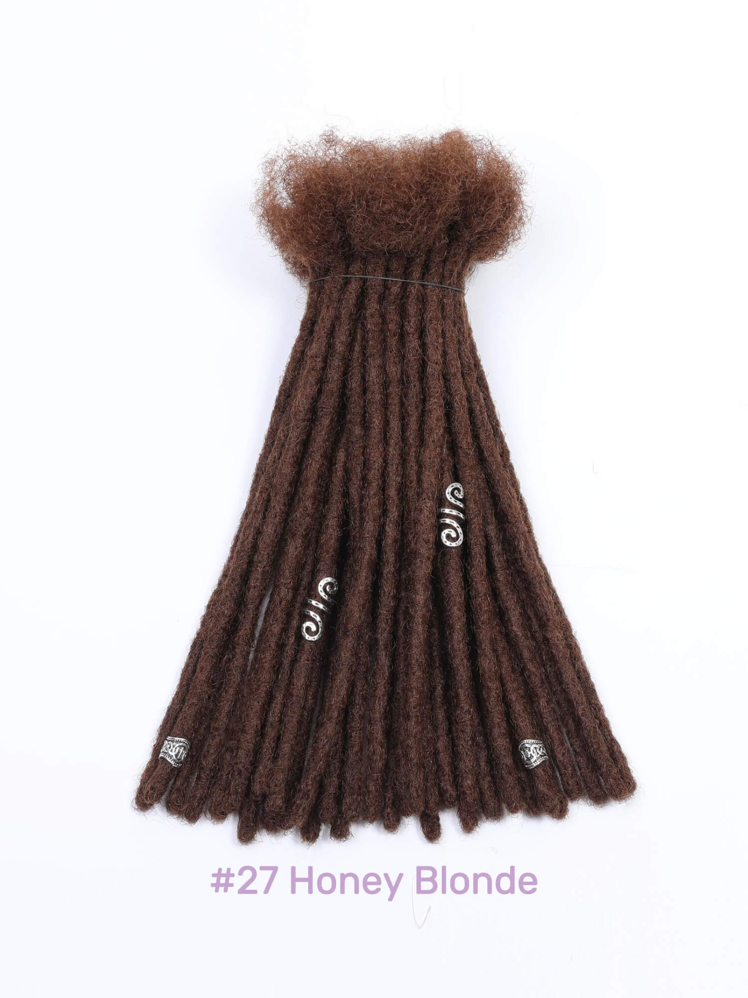 70 Locs Bundle Standard Human Hair Dreadlock Extensions - Colors Available - Image 14