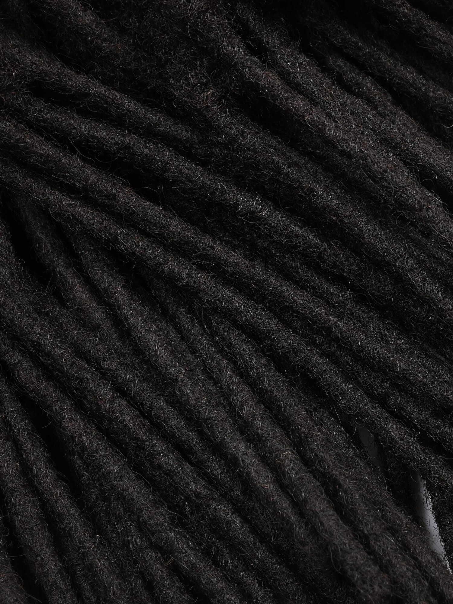 70 Locs Bundle - Standard Human Hair Loc Extensions, Natural Black - Image 9